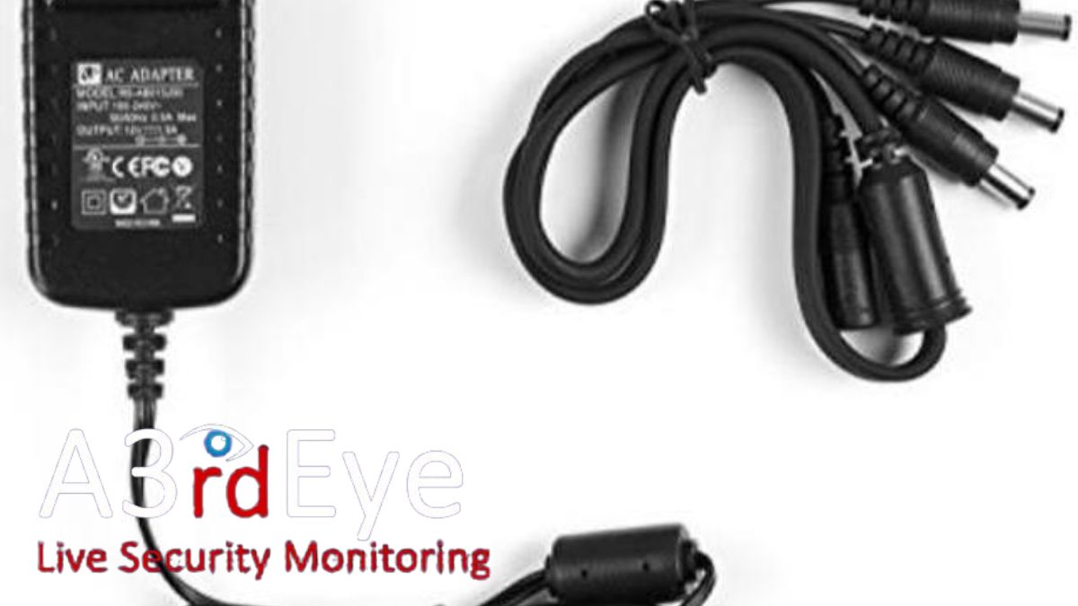 Security Camera Power Supply Monitoring Systems