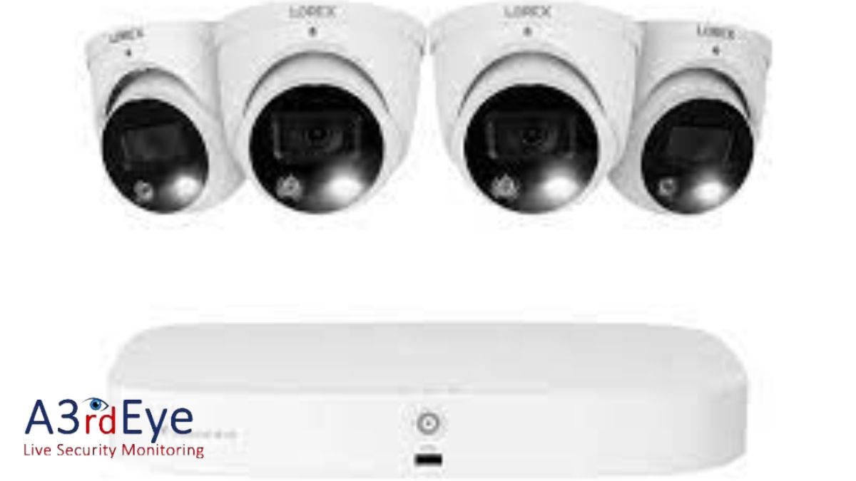 Lorex 4K Fusion DVR Wired Security System Home Protection 